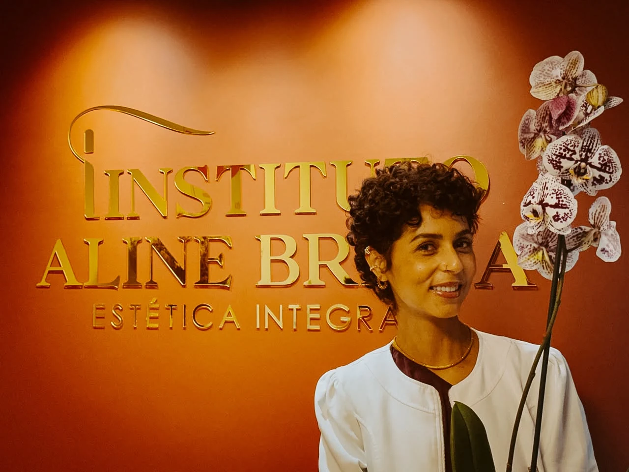 Aline Braga no Instituto Aline Braga